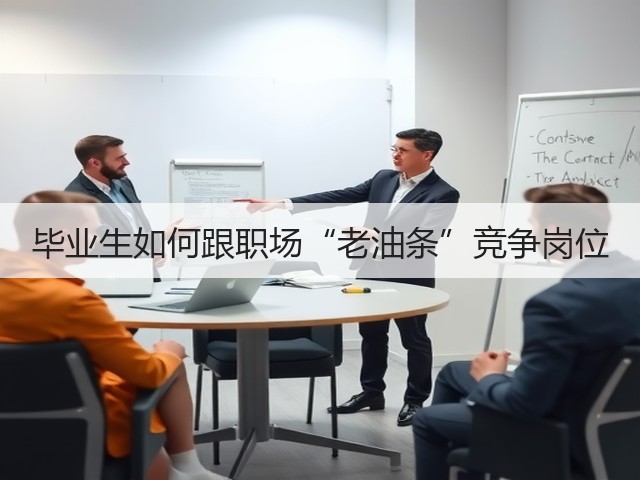 毕业生如何跟职场“老油条”竞争岗位(图3) 毕业生如何跟职场“老油条”竞争岗位(图3)