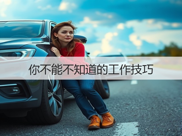 你不能不知道的工作技巧(图1) 你不能不知道的工作技巧(图1)