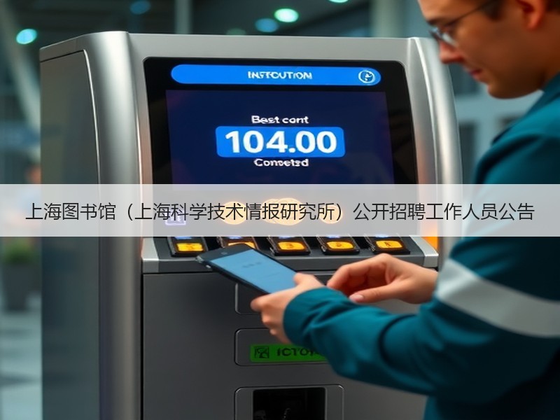 上海图书馆（上海科学技术情报研究所）公开招聘工作人员公告