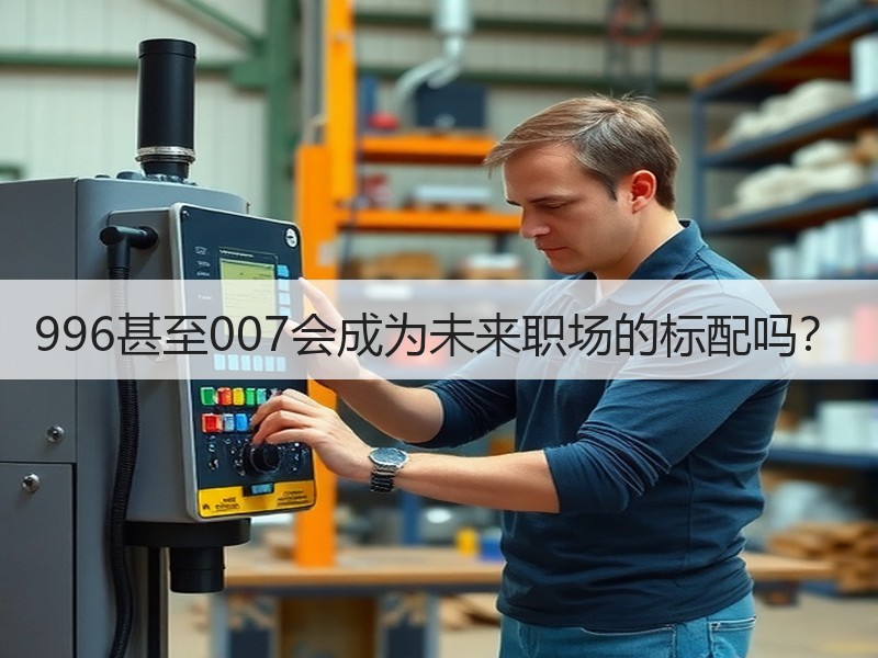 996甚至007会成为未来职场的标配吗？