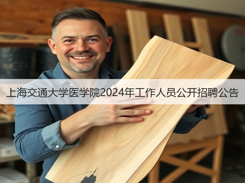上海交通大学医学院2024年工作人员公开招聘公告