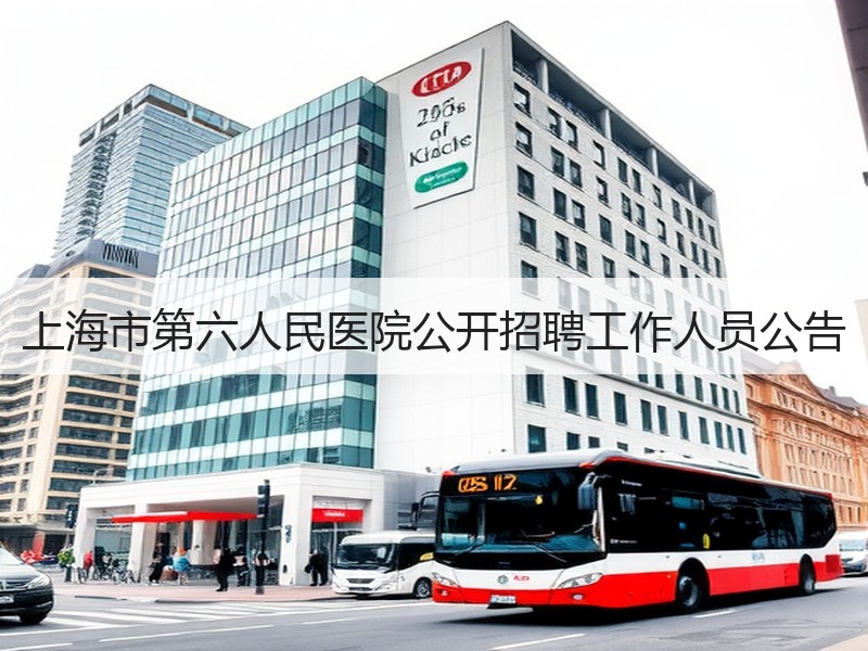 上海市第六人民医院公开招聘工作人员公告