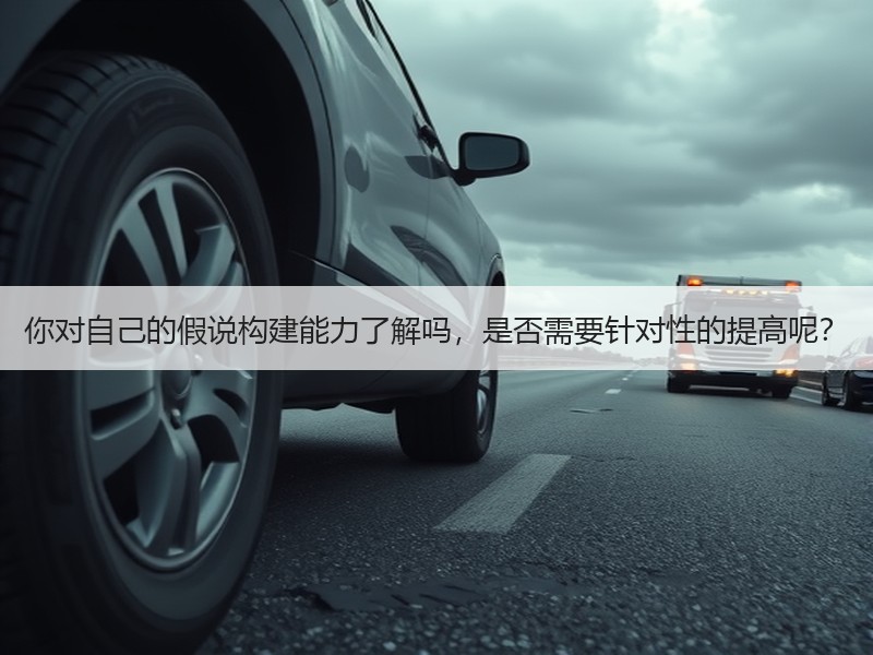 你对自己的假说构建能力了解吗，是否需要针对性的提高呢？