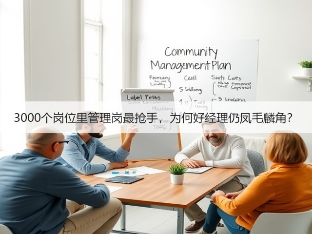3000个岗位里管理岗最抢手，为何好经理仍凤毛麟角？(图3)