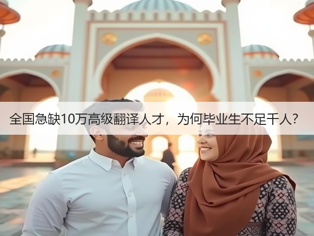 全国急缺10万高级翻译人才,为何毕业生不足千人?(图2) 全国急缺10万高级翻译人才,为何毕业生不足千人?(图2)