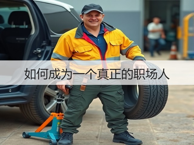 如何成为一个真正的职场人(图1) 如何成为一个真正的职场人(图1)