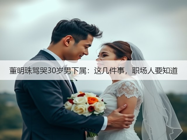 董明珠骂哭30岁男下属:这几件事,职场人要知道(图2) 董明珠骂哭30岁男下属:这几件事,职场人要知道(图2)