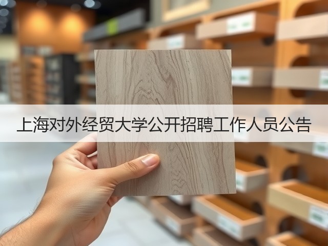 上海对外经贸大学公开招聘工作人员公告(图3)