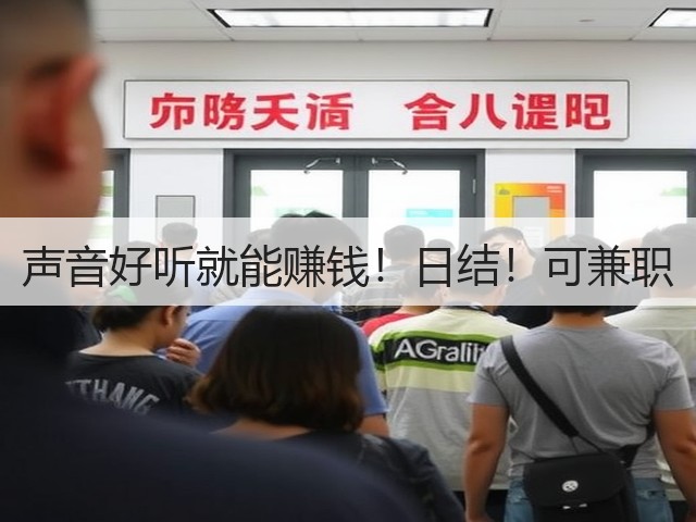 声音好听就能赚钱！日结！可兼职(图3)
