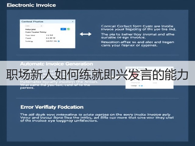 职场新人如何练就即兴发言的能力(图2) 职场新人如何练就即兴发言的能力(图2)