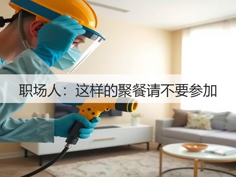 职场人：这样的聚餐请不要参加