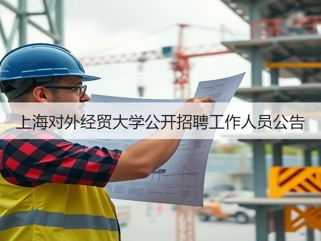 上海对外经贸大学公开招聘工作人员公告(图1) 上海对外经贸大学公开招聘工作人员公告(图1)