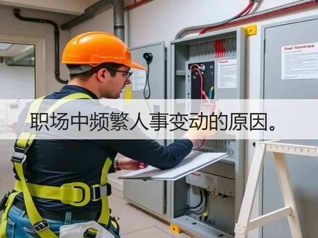 职场中频繁人事变动的原因。(图1) 职场中频繁人事变动的原因。(图1)
