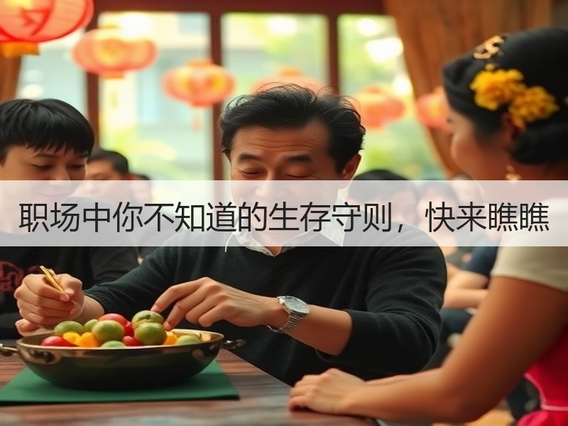 职场中你不知道的生存守则，快来瞧瞧