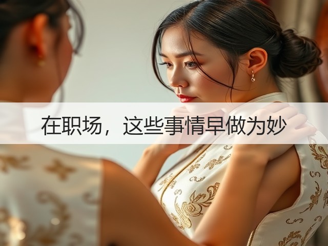 在职场,这些事情早做为妙(图1) 在职场,这些事情早做为妙(图1)
