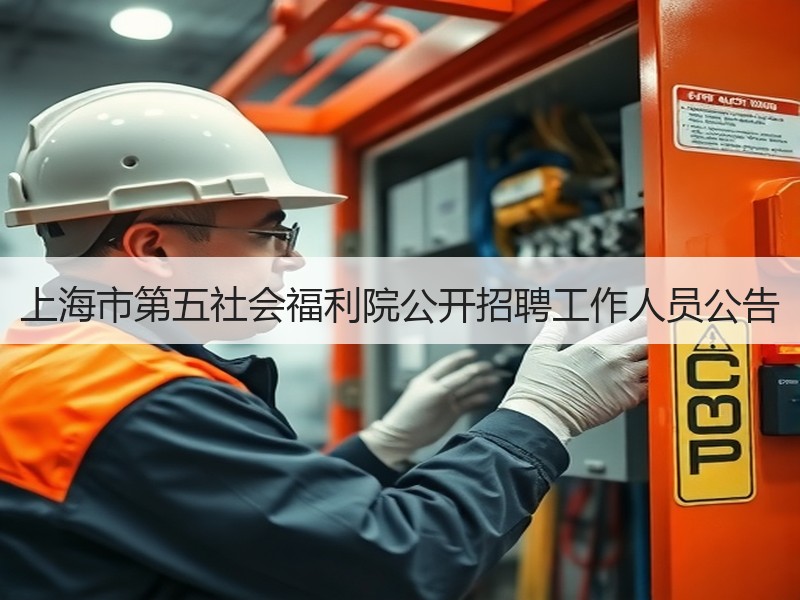 上海市第五社会福利院公开招聘工作人员公告