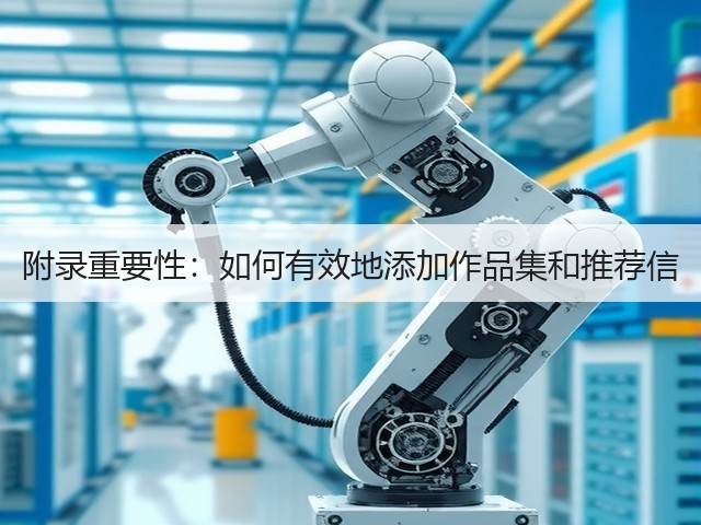 附录重要性：如何有效地添加作品集和推荐信(图3)