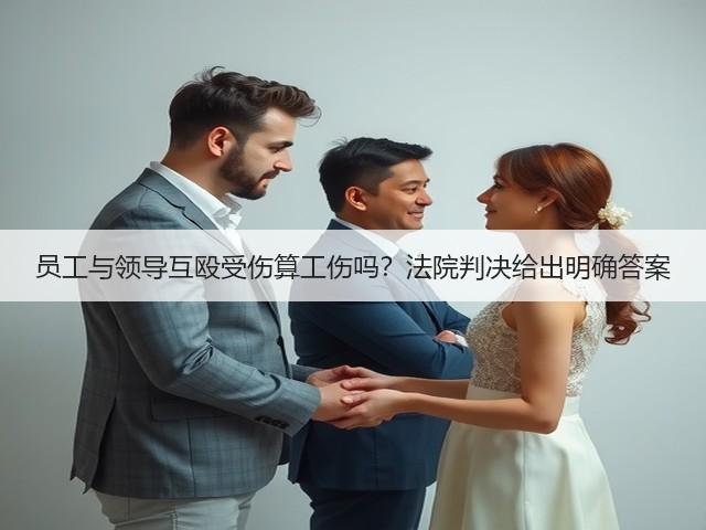 员工与领导互殴受伤算工伤吗?法院判决给出明确答案(图1) 员工与领导互殴受伤算工伤吗?法院判决给出明确答案(图1)