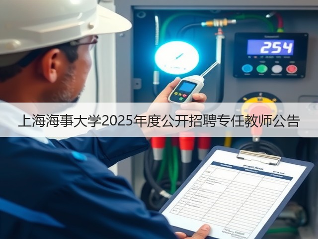 上海海事大学2025年度公开招聘专任教师公告(图3)
