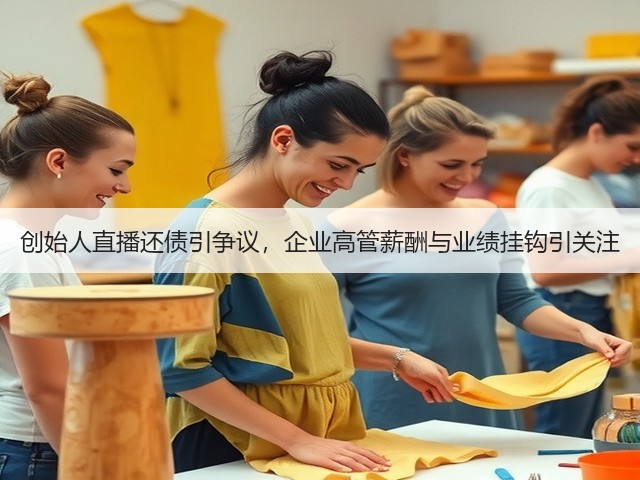 创始人直播还债引争议,企业高管薪酬与业绩挂钩引关注(图3) 创始人直播还债引争议,企业高管薪酬与业绩挂钩引关注(图3)