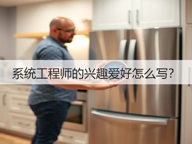 系统工程师的兴趣爱好怎么写?(图2) 系统工程师的兴趣爱好怎么写?(图2)