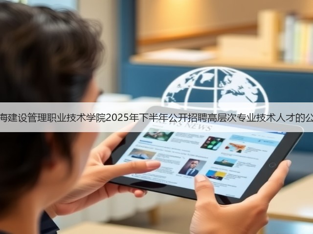 上海建设管理职业技术学院2025年下半年公开招聘高层次专业技术人才的公告(图2)