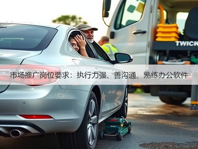 市场推广岗位要求：执行力强、善沟通、熟练办公软件(图1)