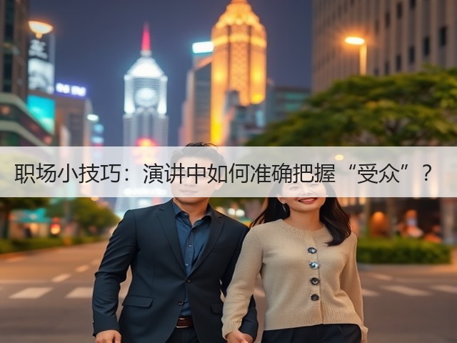 职场小技巧:演讲中如何准确把握“受众”?(图2) 职场小技巧:演讲中如何准确把握“受众”?(图2)