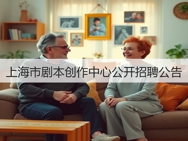 上海市剧本创作中心公开招聘公告(图1)