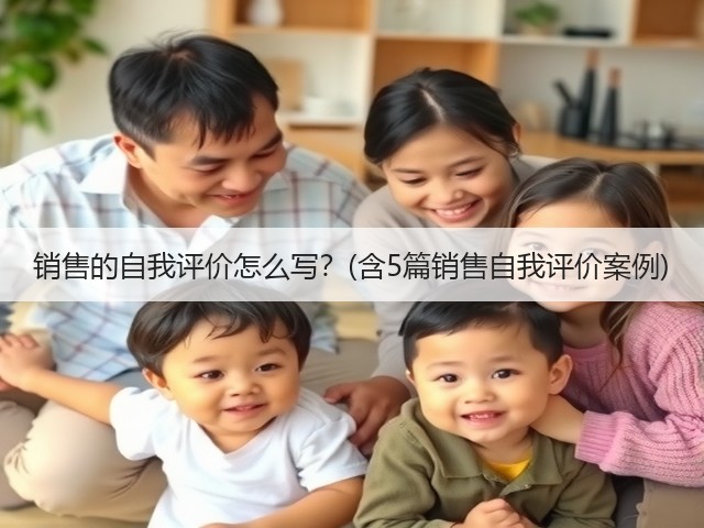 销售的自我评价怎么写?(含5篇销售自我评价案例)(图3) 销售的自我评价怎么写?(含5篇销售自我评价案例)(图3)