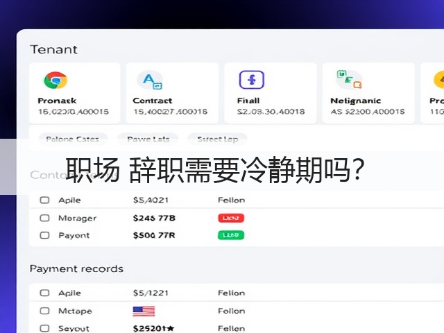职场 辞职需要冷静期吗?(图1) 职场 辞职需要冷静期吗?(图1)