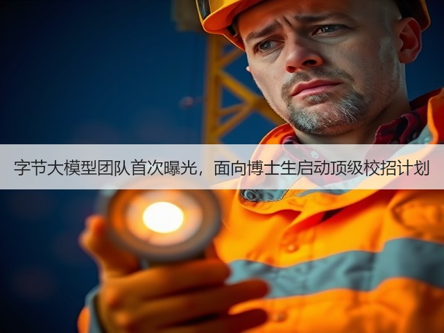 字节大模型团队首次曝光,面向博士生启动顶级校招计划(图2) 字节大模型团队首次曝光,面向博士生启动顶级校招计划(图2)
