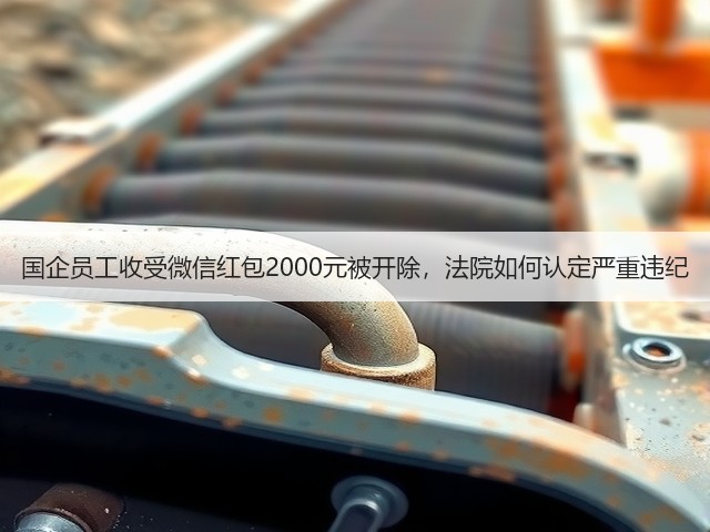 国企员工收受微信红包2000元被开除,法院如何认定严重违纪(图2) 国企员工收受微信红包2000元被开除,法院如何认定严重违纪(图2)