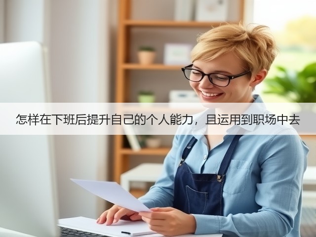 怎样在下班后提升自己的个人能力,且运用到职场中去(图2) 怎样在下班后提升自己的个人能力,且运用到职场中去(图2)