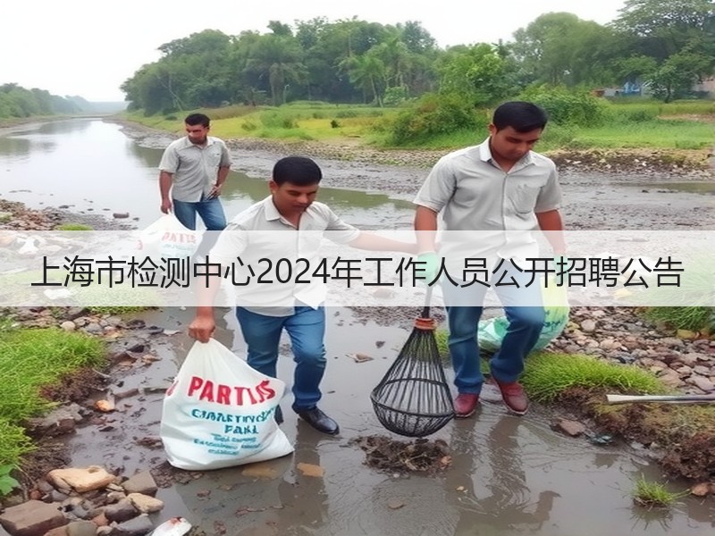 上海市检测中心2024年工作人员公开招聘公告