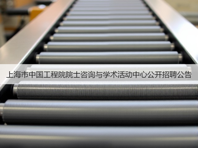 上海市中国工程院院士咨询与学术活动中心公开招聘公告(图3)