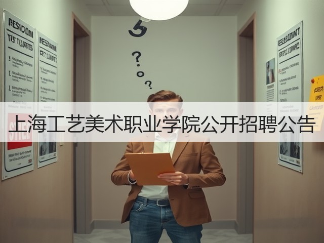 上海工艺美术职业学院公开招聘公告(图3) 上海工艺美术职业学院公开招聘公告(图3)
