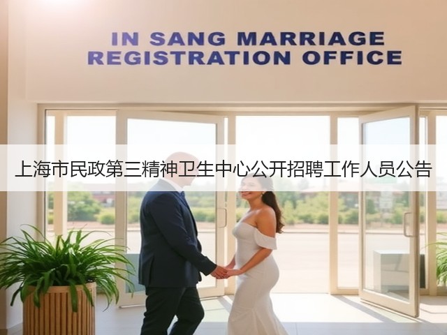 上海市民政第三精神卫生中心公开招聘工作人员公告(图2) 上海市民政第三精神卫生中心公开招聘工作人员公告(图2)