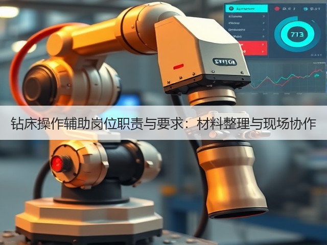钻床操作辅助岗位职责与要求：材料整理与现场协作(图3)