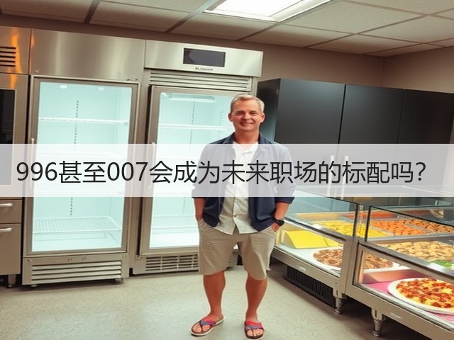 996甚至007会成为未来职场的标配吗?(图3) 996甚至007会成为未来职场的标配吗?(图3)