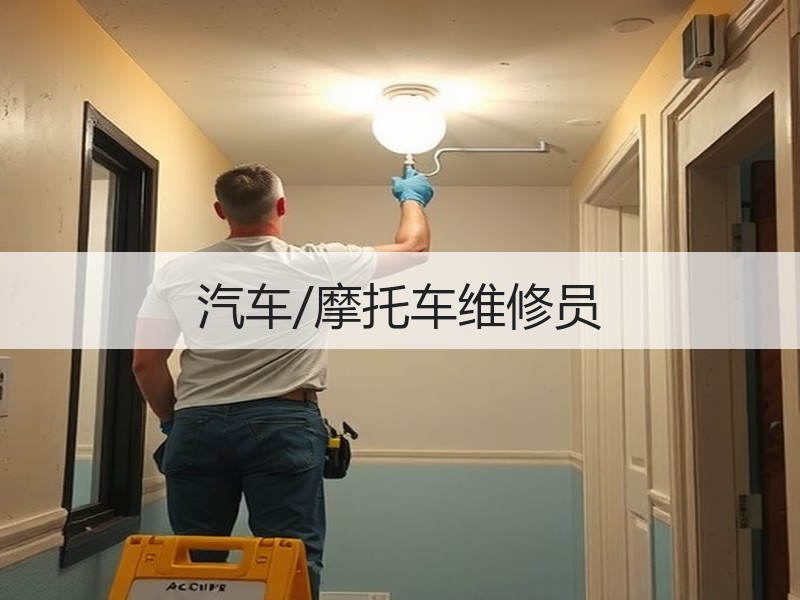 汽车/摩托车维修员