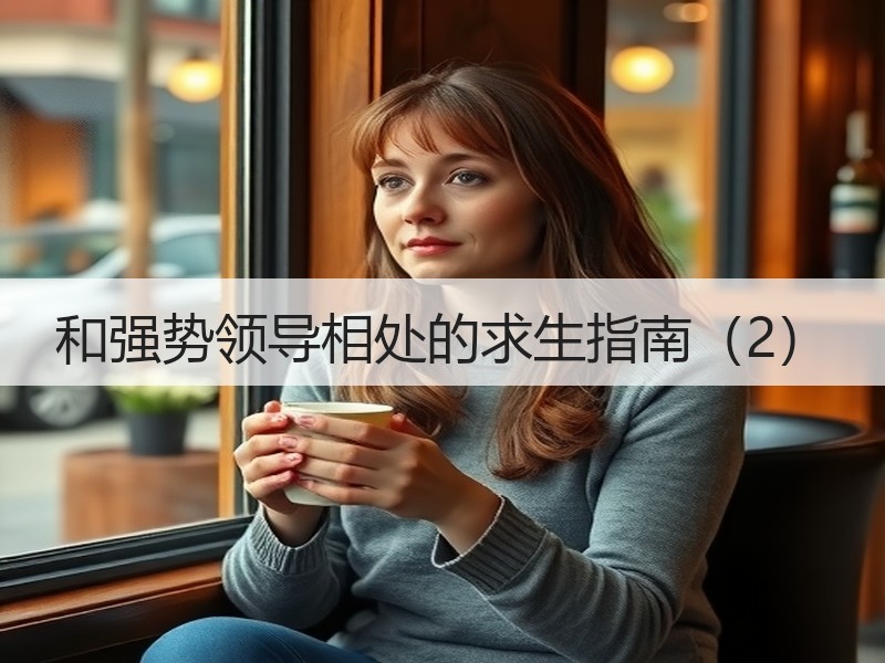 和强势领导相处的求生指南（2）