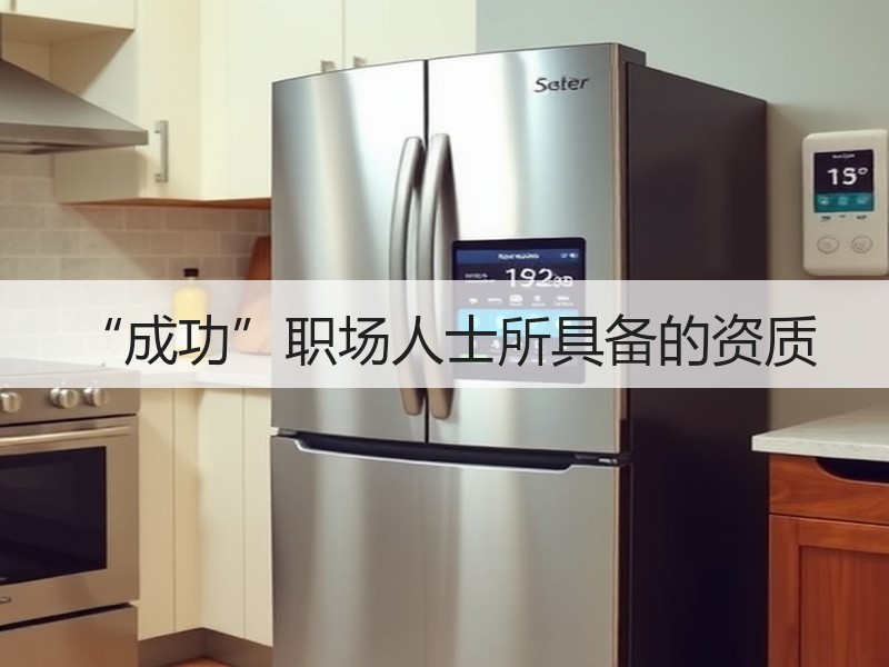 “成功”职场人士所具备的资质