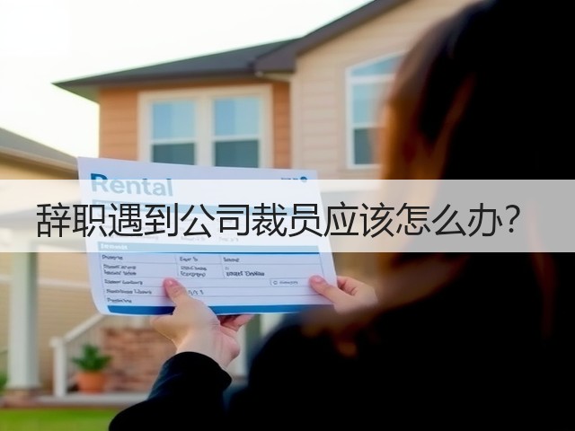 辞职遇到公司裁员应该怎么办?(图3) 辞职遇到公司裁员应该怎么办?(图3)
