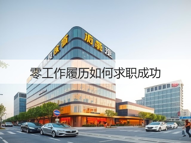 零工作履历如何求职成功(图2) 零工作履历如何求职成功(图2)