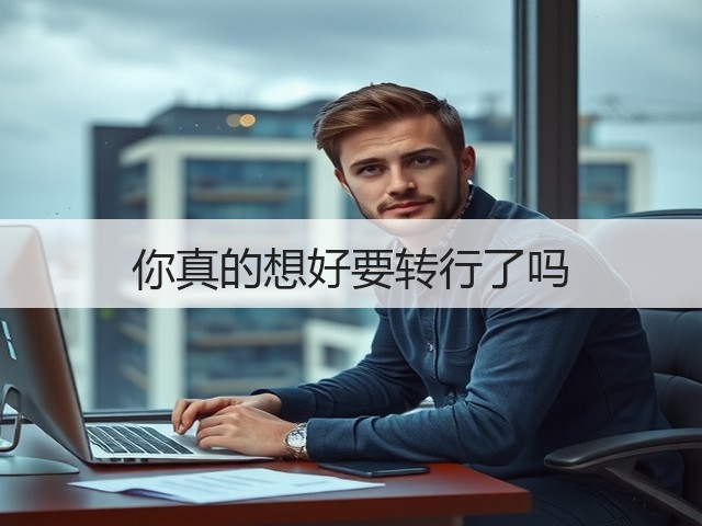你真的想好要转行了吗(图2) 你真的想好要转行了吗(图2)