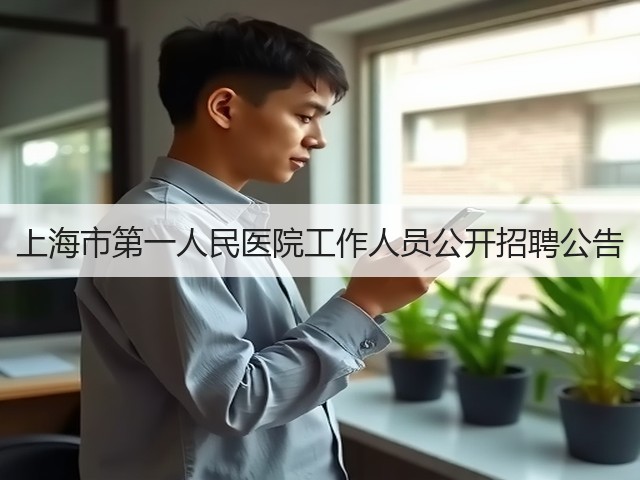 上海市第一人民医院工作人员公开招聘公告(图3) 上海市第一人民医院工作人员公开招聘公告(图3)