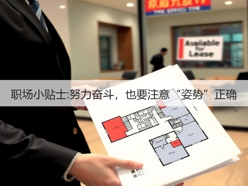 职场小贴士:努力奋斗，也要注意“姿势”正确