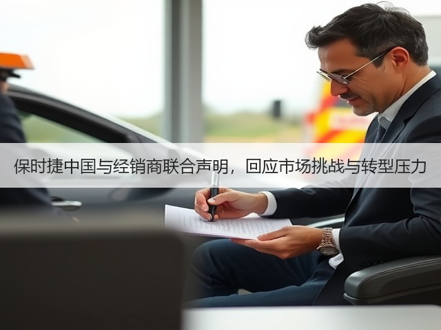保时捷中国与经销商联合声明,回应市场挑战与转型压力(图1) 保时捷中国与经销商联合声明,回应市场挑战与转型压力(图1)