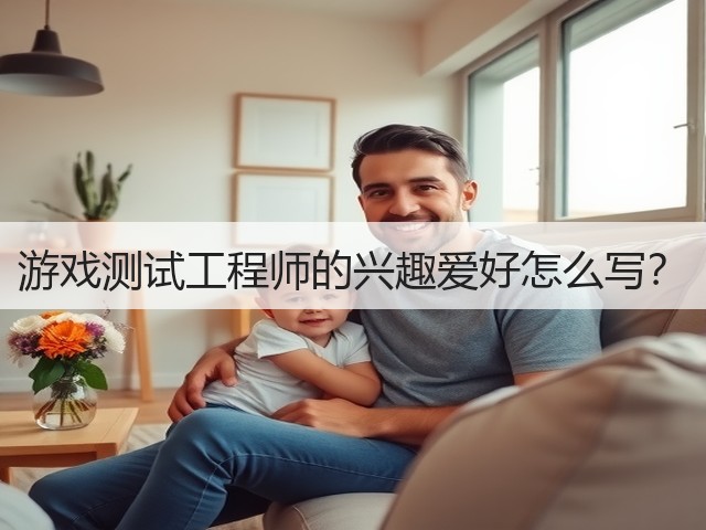 游戏测试工程师的兴趣爱好怎么写?(图1) 游戏测试工程师的兴趣爱好怎么写?(图1)